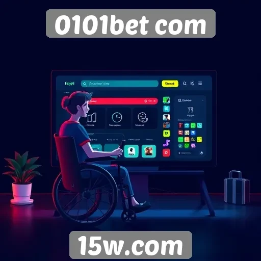 Acessibilidade e interface do 0101bet com