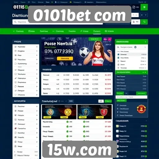 Navegação e usabilidade no 0101bet com
